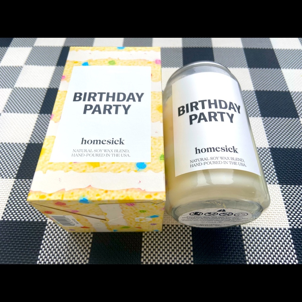 Homesick Birthday Candle Sent in Box